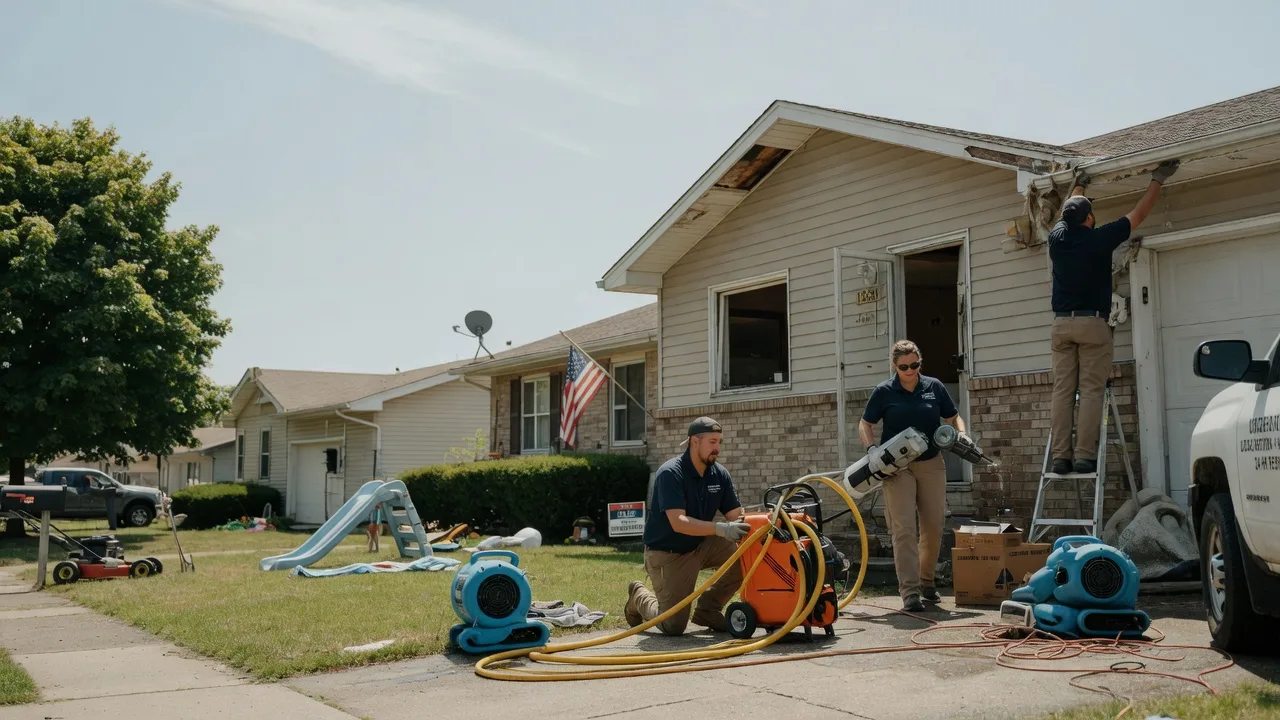 Water Damage Restoration in Oblong, IL near me